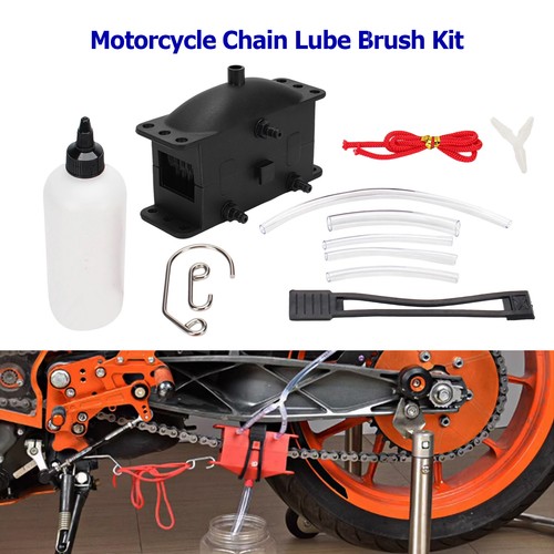 Motorcycle chain cleaning - motorcycle,