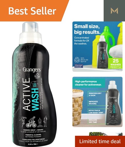 Grangers active wash 750ml - grangers,